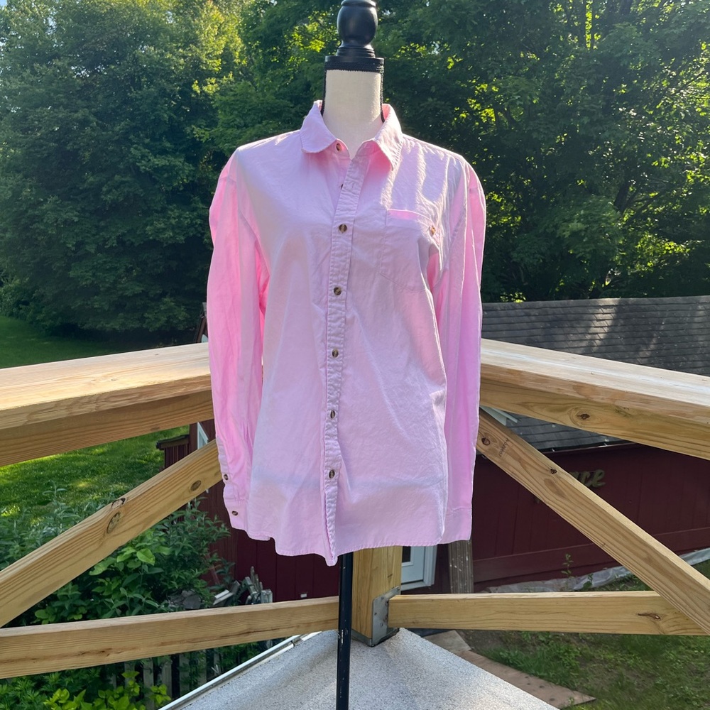 Pink button down Oxford shirt